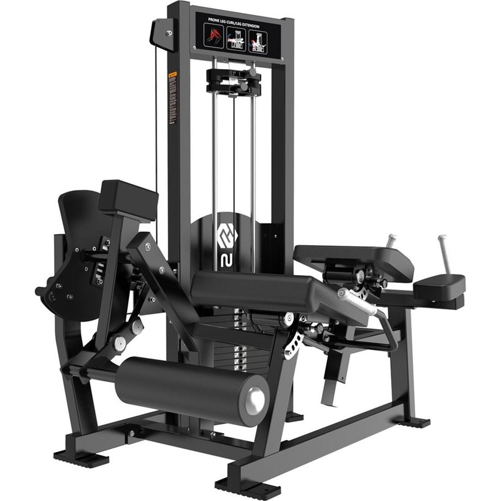 Skelcore Power Series Prone Leg Curl & Leg PressPin Load, Benmaskin