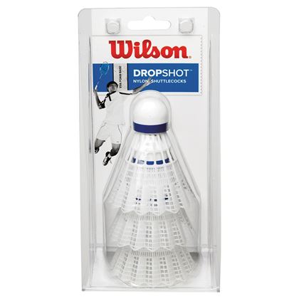 Wilson Dropshot 3 Clamshel, Badmintonballer