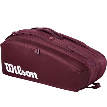 Wilson Redline V1 Racket Bag 9Pk Red, Tennis bager
