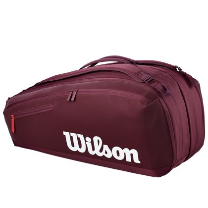 Wilson Redline V1 Racket Bag 9Pk Red, Tennis bager
