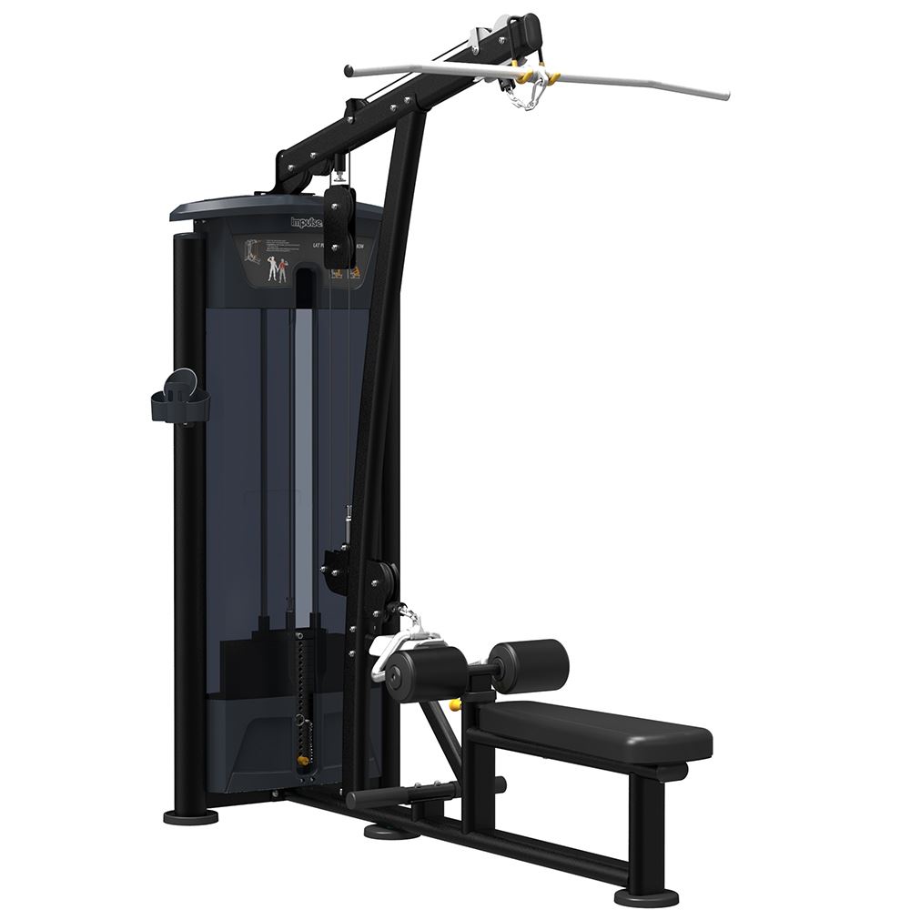 Impulse Lat Pull/Vert Row It9522 Styrkemaskin Rygg