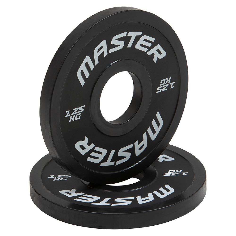 Master Fitness Change Plate 2 X 5 kg Viktskiva Gummerad