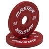 Master Fitness Change Plate 2 X 2,5 kg, Viktskiva Gummerad