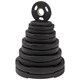 Master Fitness Vektpakke Deluxe 115KG, Vektpakke gummibelagt