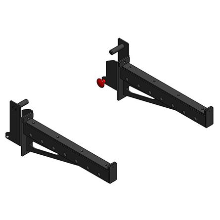 Master Fitness Spotters Pair 75 mm - Outdoor, Rig