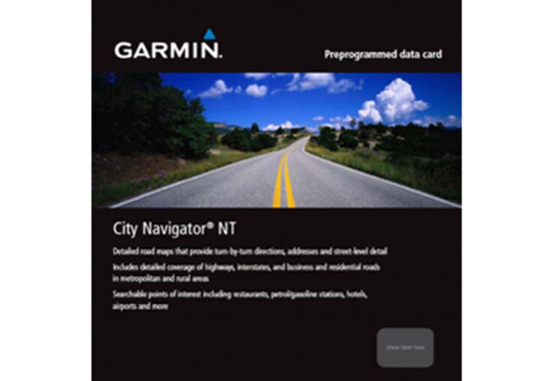 Garmin Mellanöstern + Nordafrika NT Garmin microSD™/SD™ card: City Navigator