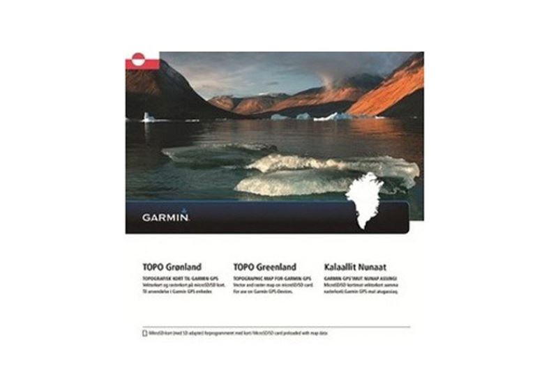 Garmin TOPO Grönlanti Garmin microSD™/SD™ Kartat & Ohjelmistot