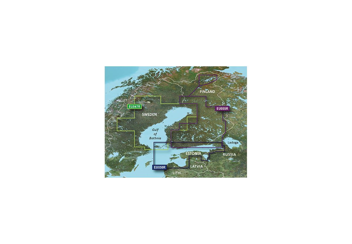 Garmin Gulf of Bothnia HXEU047R – BlueChart g3 mSD/SD Kartat & Ohjelmistot