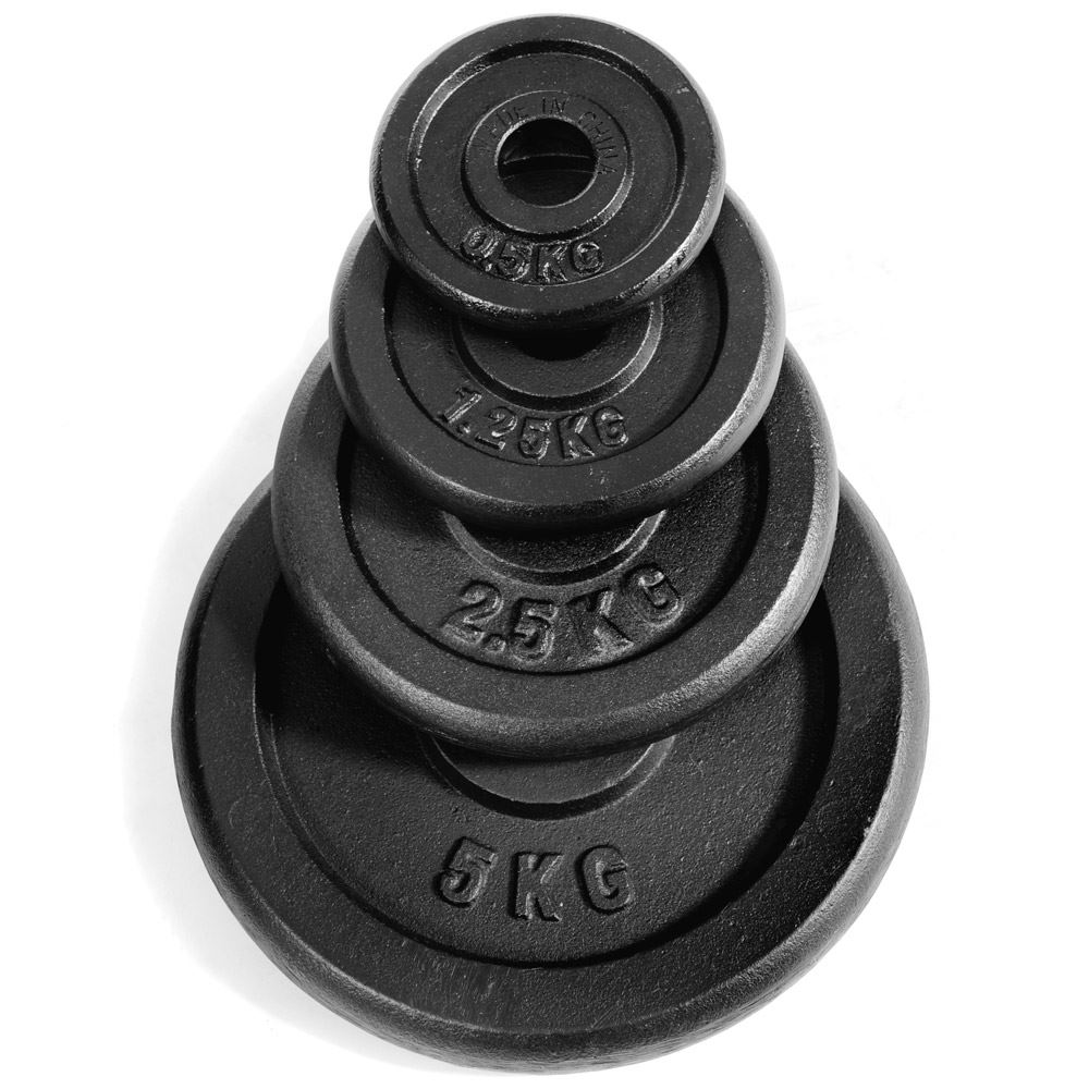 - Vektskive 25 mm 10 kg