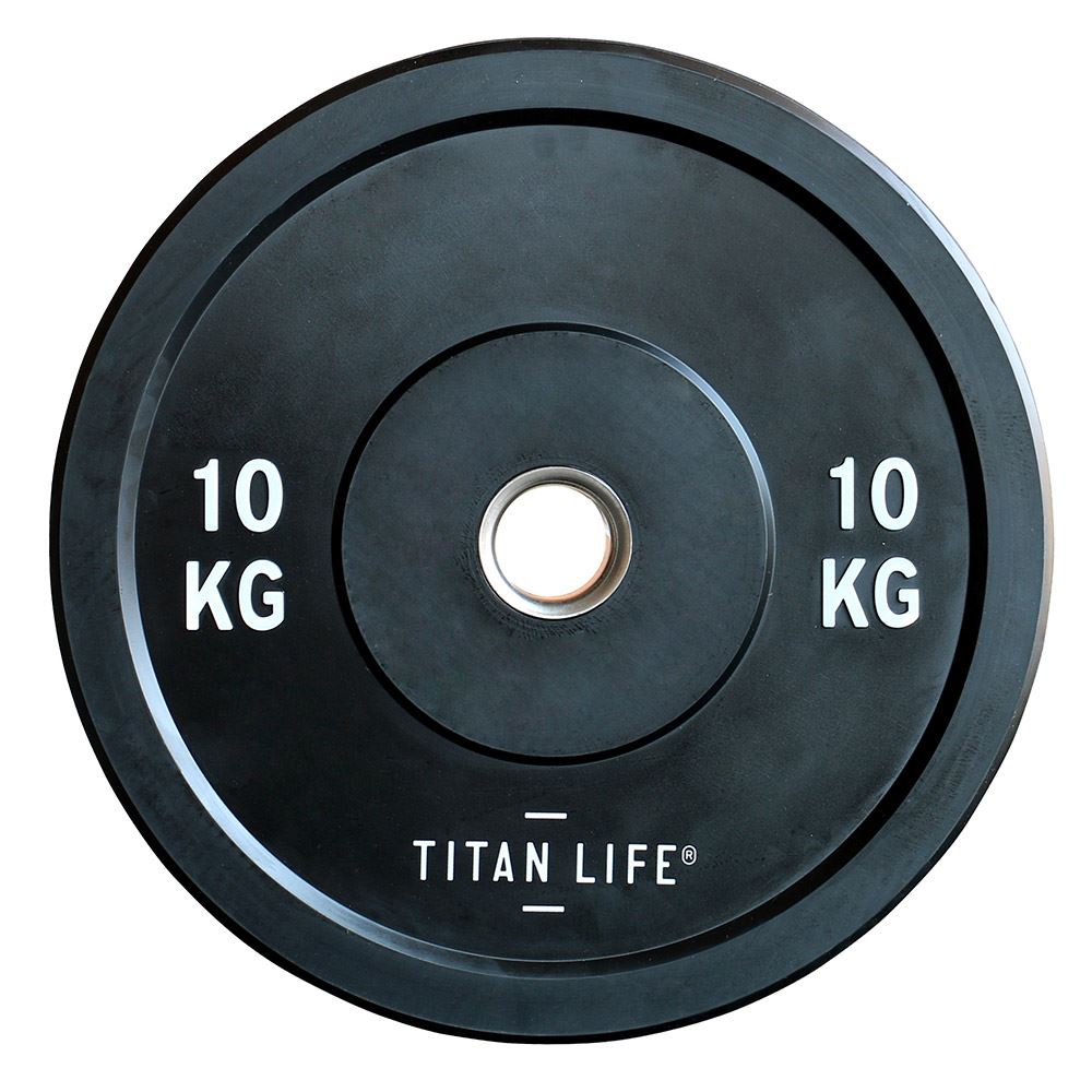 Titan Life PRO Rubber Bumper Plate, Viktskivor bumper | Offcourt - Hemmaträning - Viktskivor - Viktskivor Bumper | Padelspecialisterna