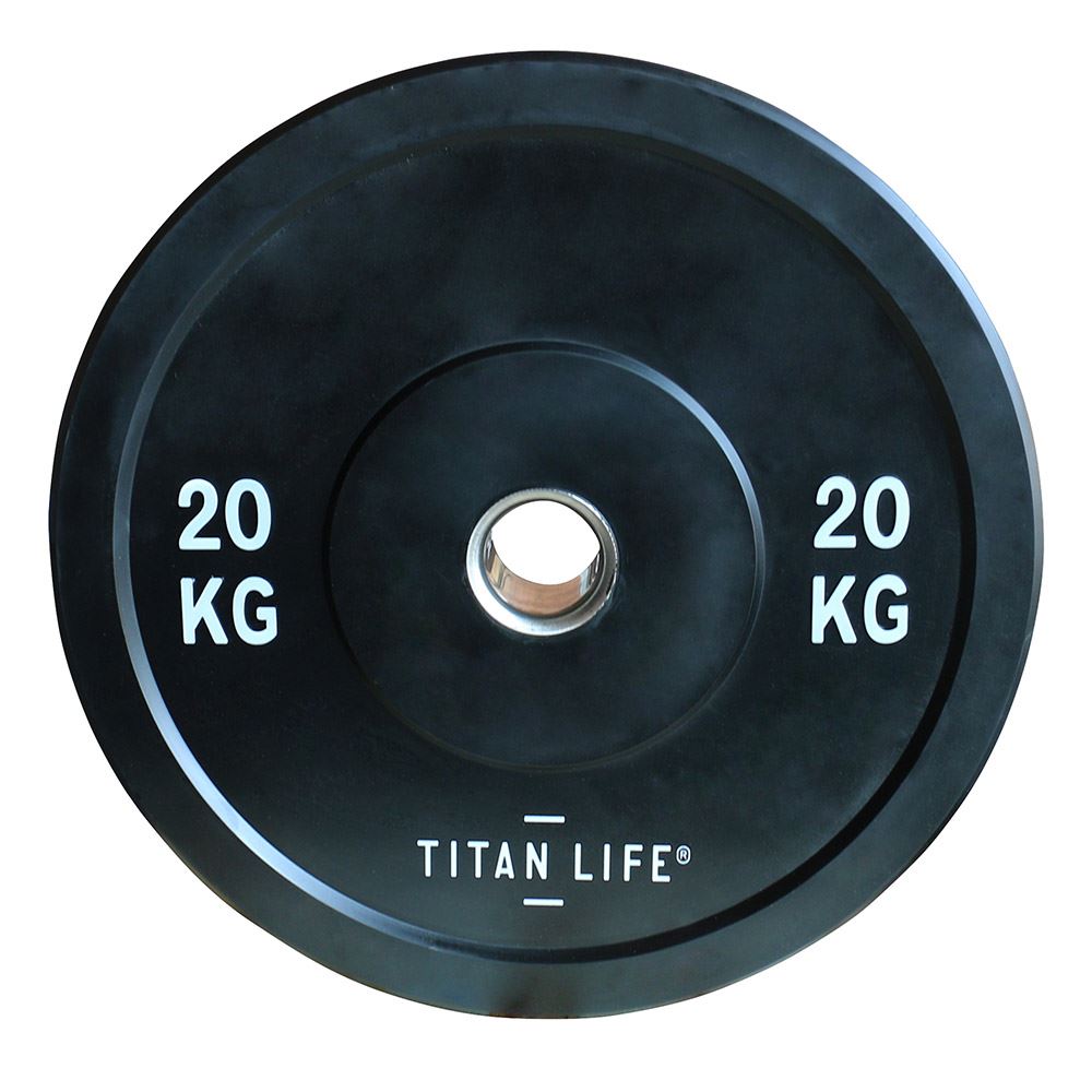 Titan Life PRO Rubber Bumper Plate 50 mm, Vektplater Bumper