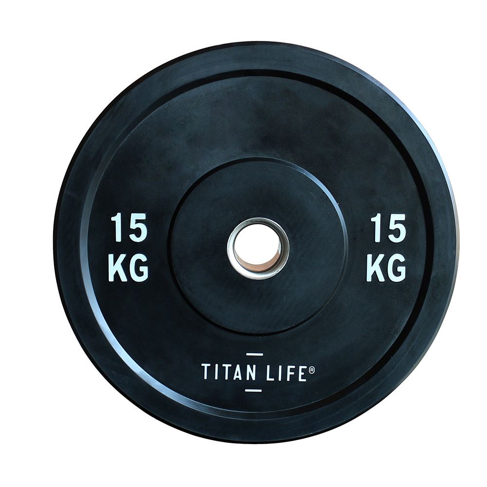 Titan Life PRO Rubber Bumper Plate, Viktskivor bumper | Offcourt - Hemmaträning - Viktskivor - Viktskivor Bumper | Padelspecialisterna