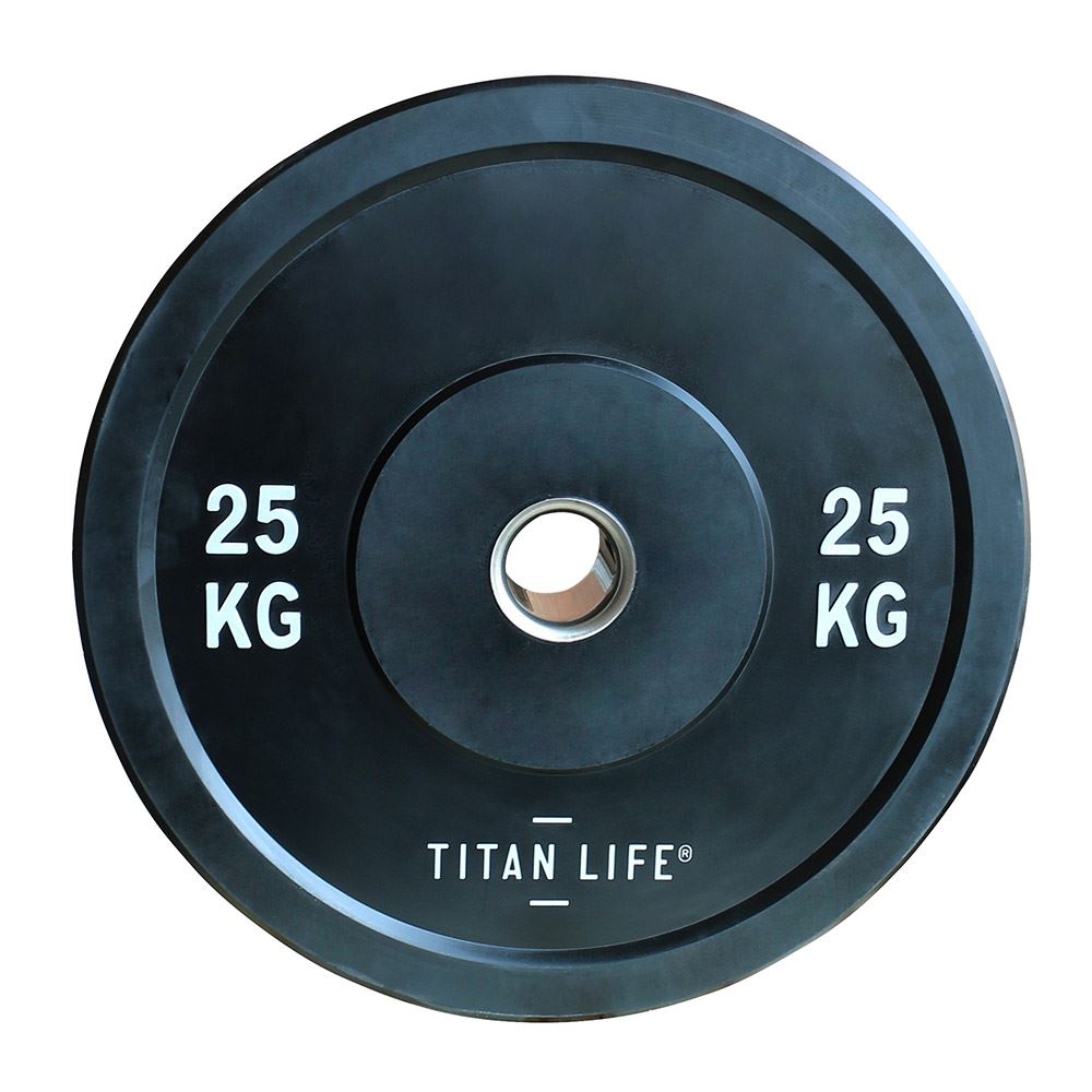 Titan Life PRO Rubber Bumper Plate, Viktskivor bumper | Offcourt - Hemmaträning - Viktskivor - Viktskivor Bumper | Padelspecialisterna