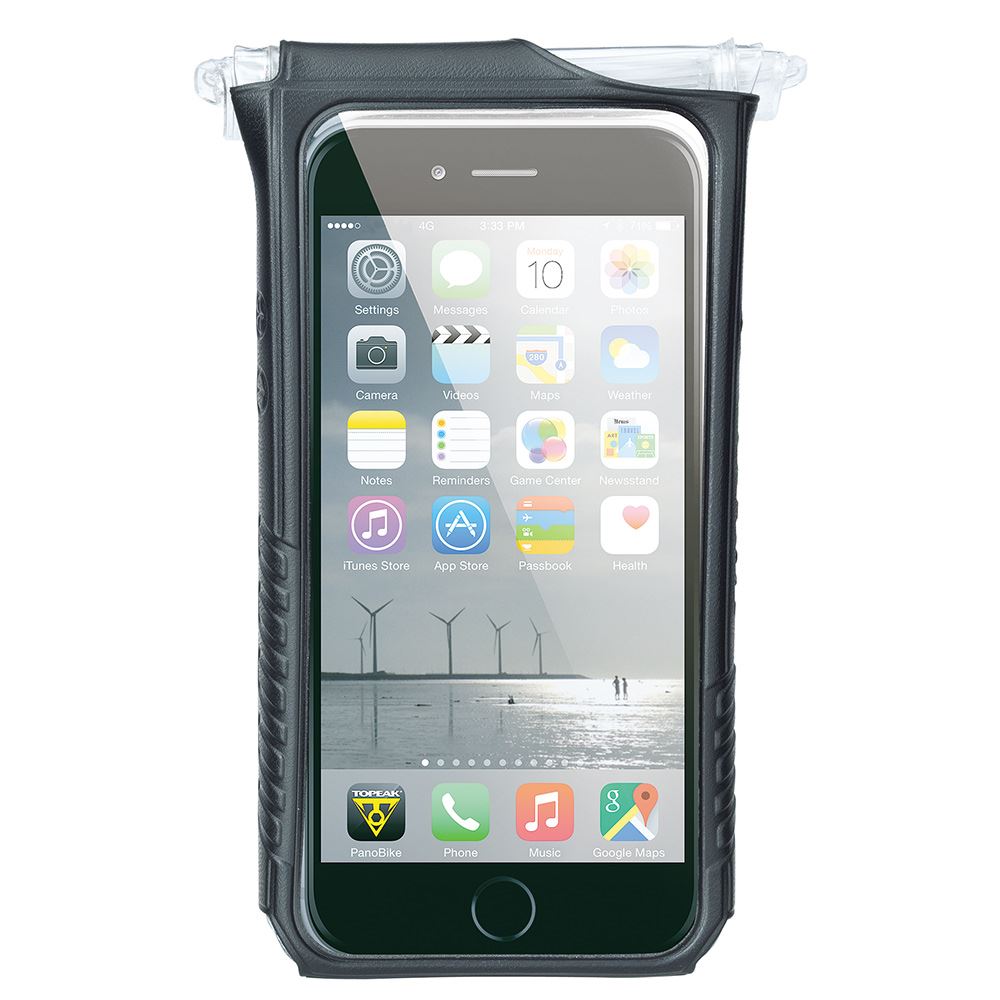 Topeak SmartPhone DryBag Kotelo iPhone 6/7/8 musta Pyörien säilytys & laukut
