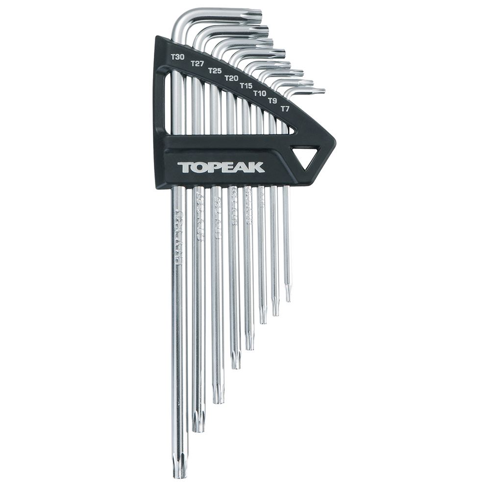 Topeak ToRXnyckelset T7/T9/T10/T15/T20/T25/T27/T30 Cykelverktyg