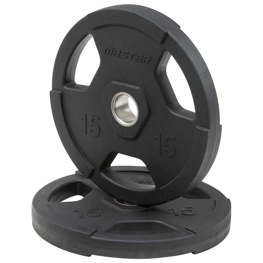 Master Fitness Gummikledd skive deluxe 50 mm, Vektskiver Gummi
