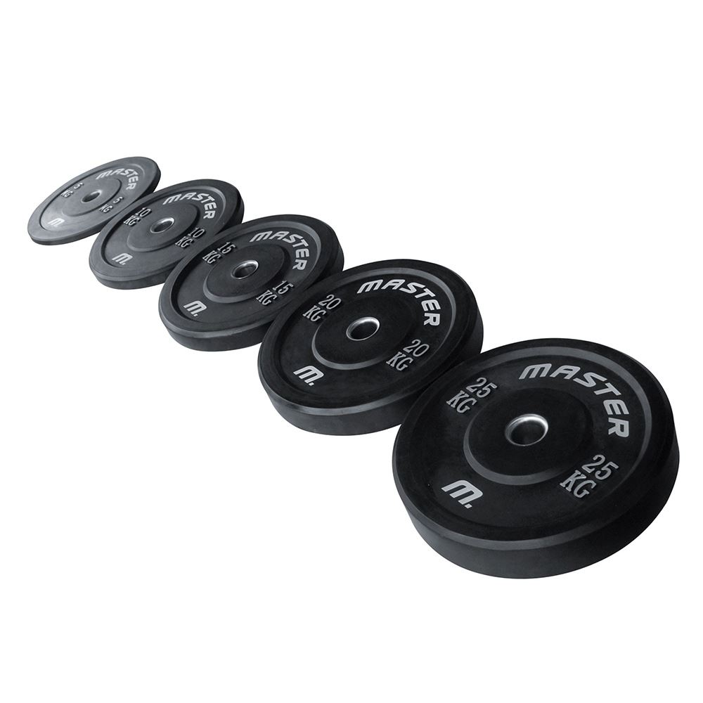 Master Fitness Viktpaket Bumper 150 kg Viktpaket bumper