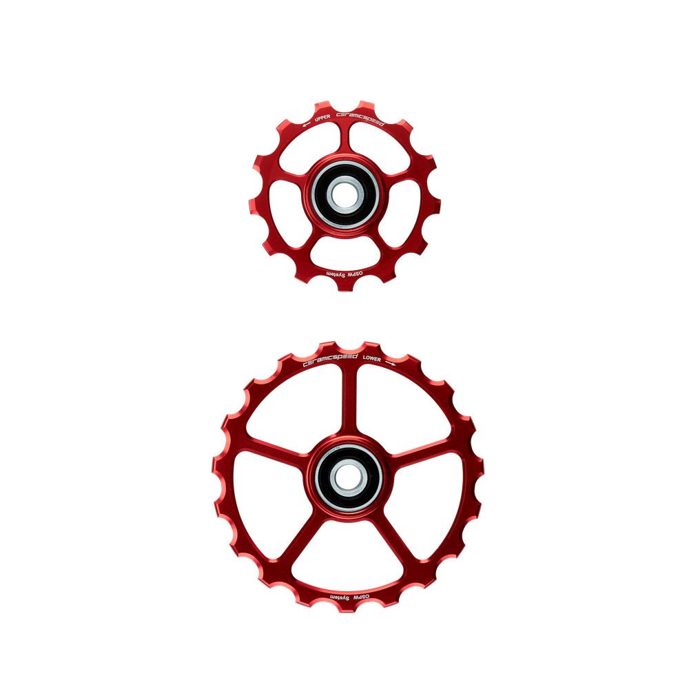 Ceramic Speed Oversized Pulley Wheels 13/19 Tooth (Spare) Rulltrissor