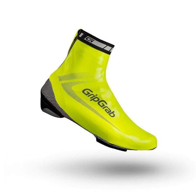 GripGrab RaceAqua Hi-Vis Waterproof Shoe, Skoöverdrag vattentäta