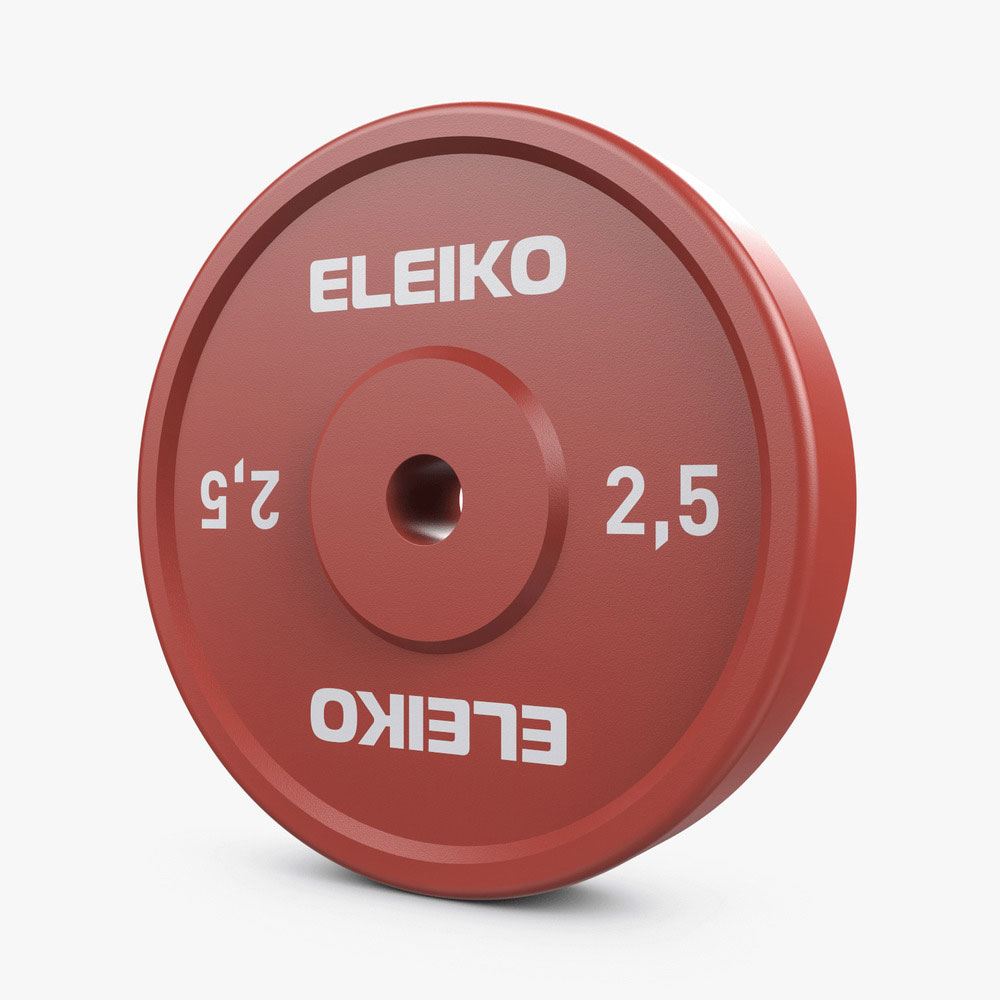 Eleiko Weightlifting Technique Disc Levypainot Rauta