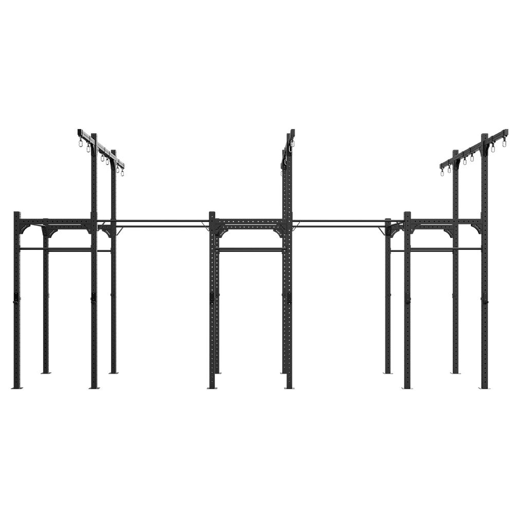 Eleiko Freestanding 7,2M XF 80 Rig W/ Rings/Ropes Crossfit rig Eleiko