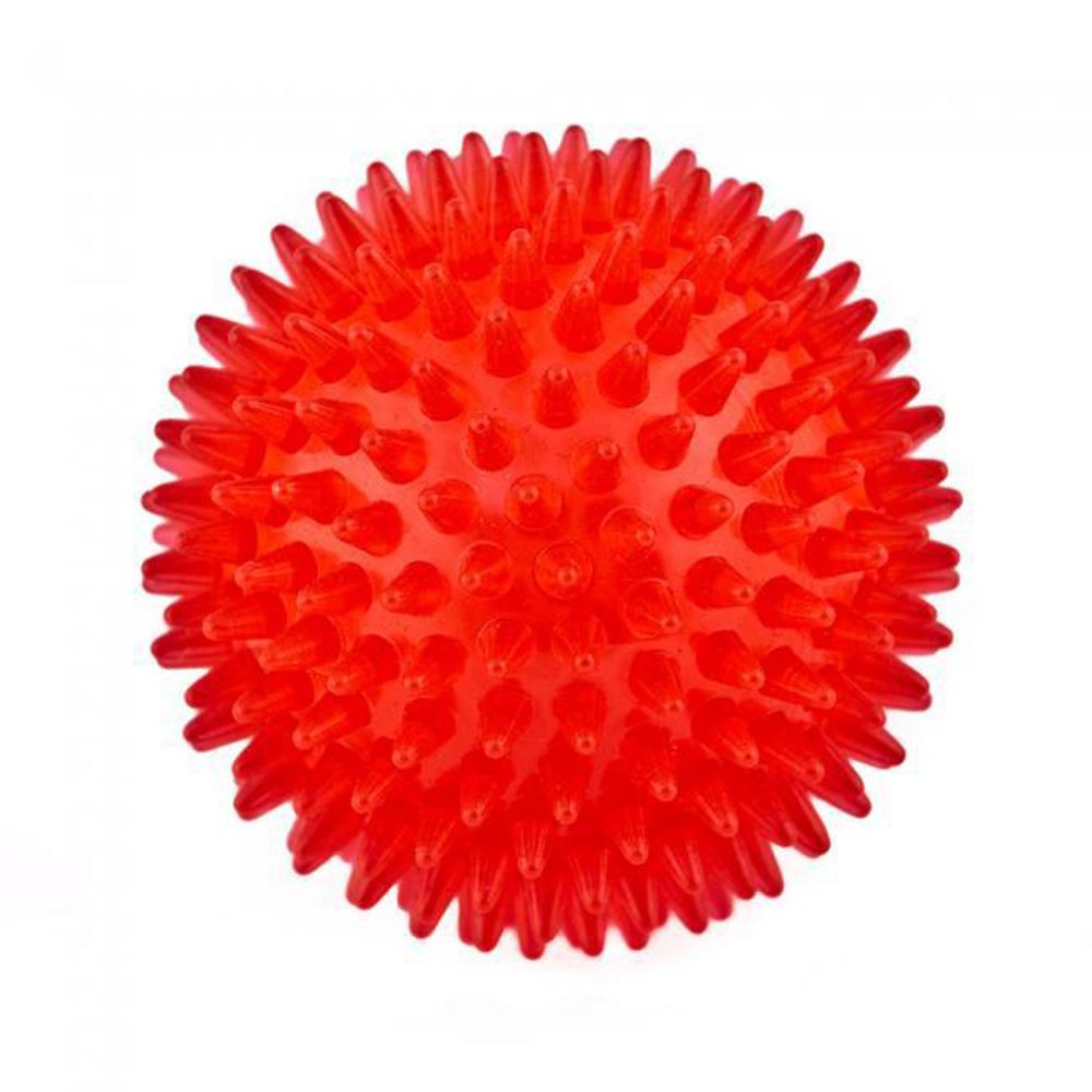 FitNord Spiky Hierontapallo 9 cm Punainen Hierontapallot
