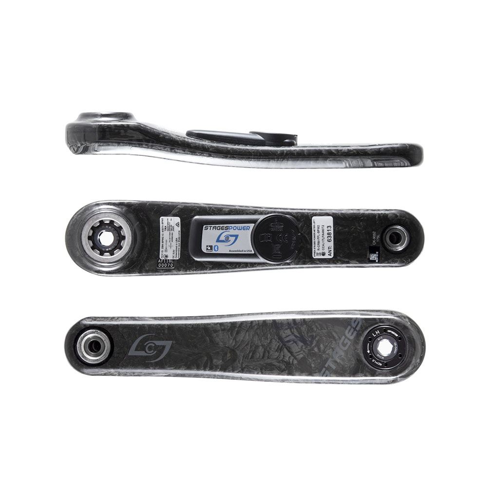 Stages Cycling Power L - Carbon for SRAM GXP MTB, Effektmåler Stages Cycling Power L - Carbon for SRAM GXP MTB, Effektmåler