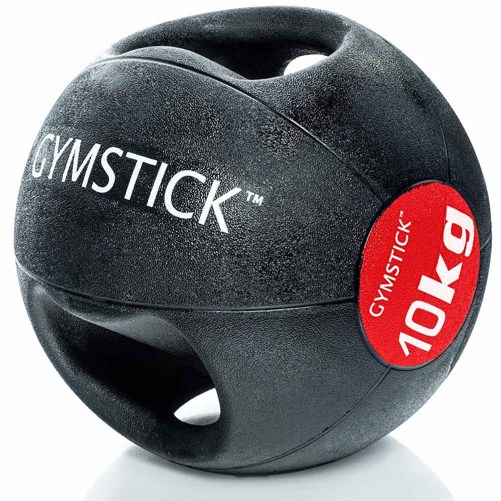 Gymstick Medicine Ball With Handles, Medicinboll | Offcourt - Hemmaträning - Träningsbollar - Medicinboll | Padelspecialisterna