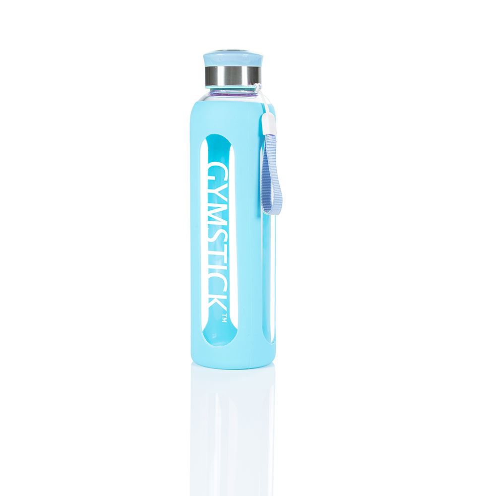 Gymstick Glass Water Bottle (600 ml), Shakers