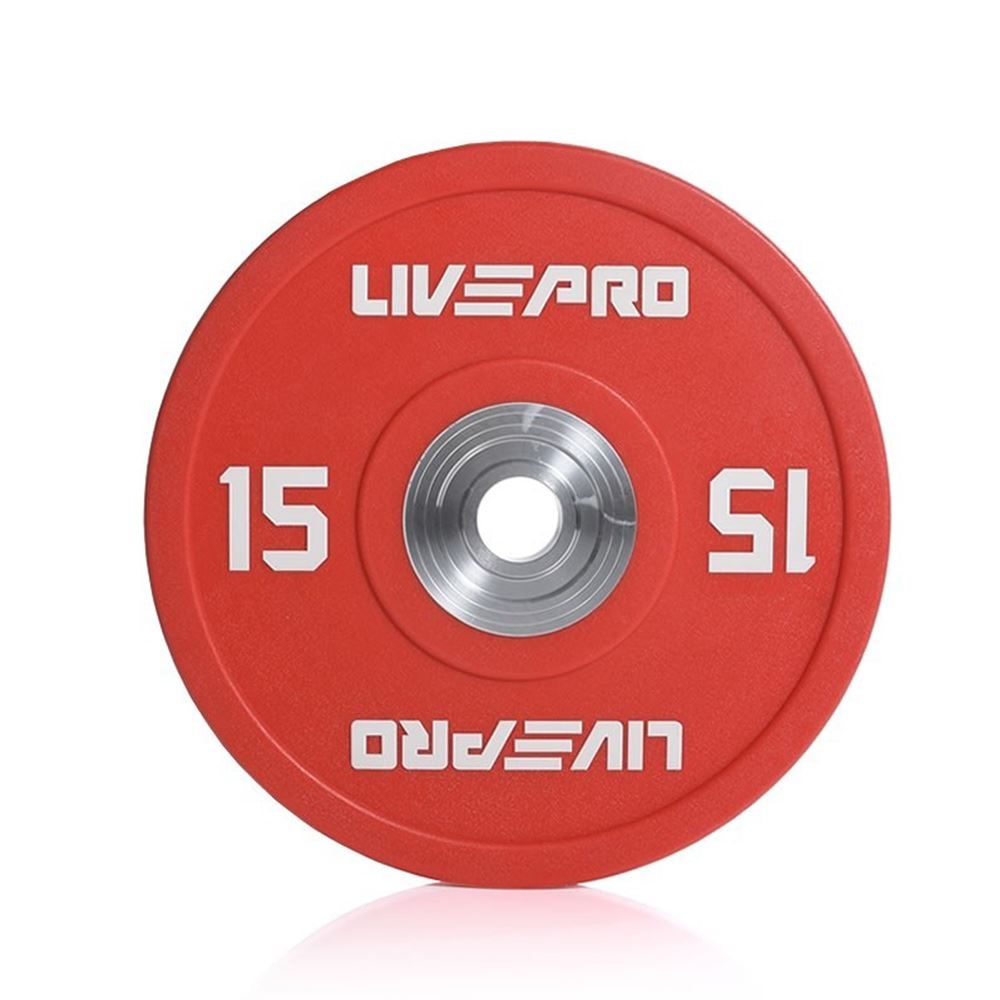 LivePro Urethane Comp. Colored Bumper Disc Viktskiva Bumper