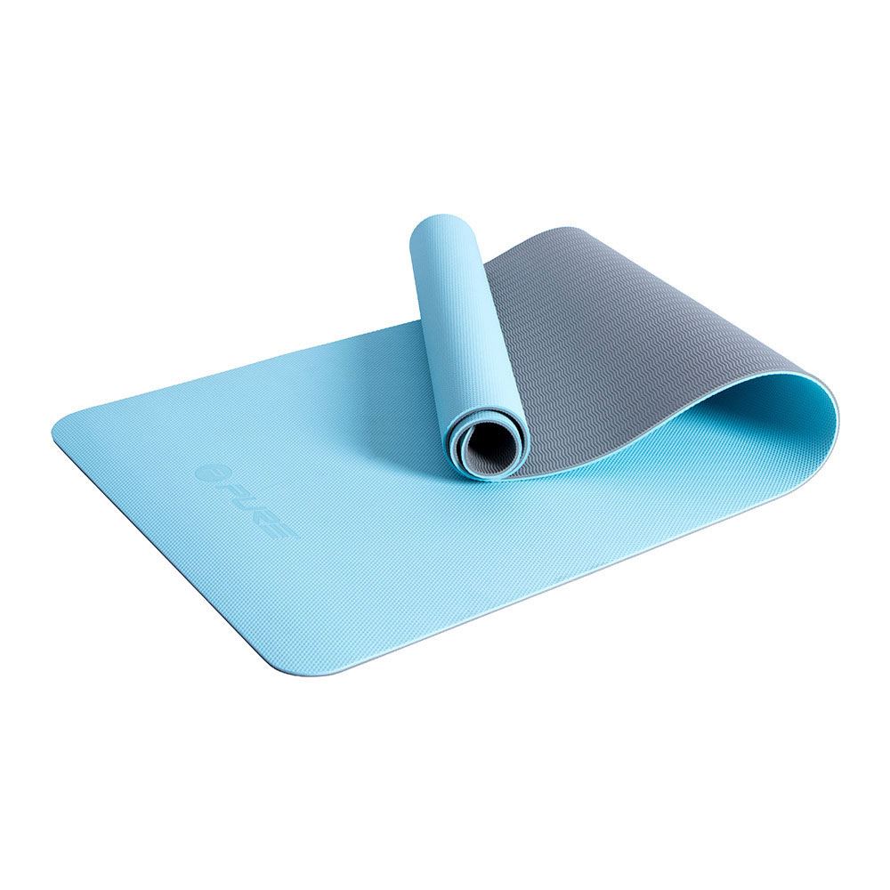 yogamatte 1730 mm, 580 mm, 6 mm, TPE, blå