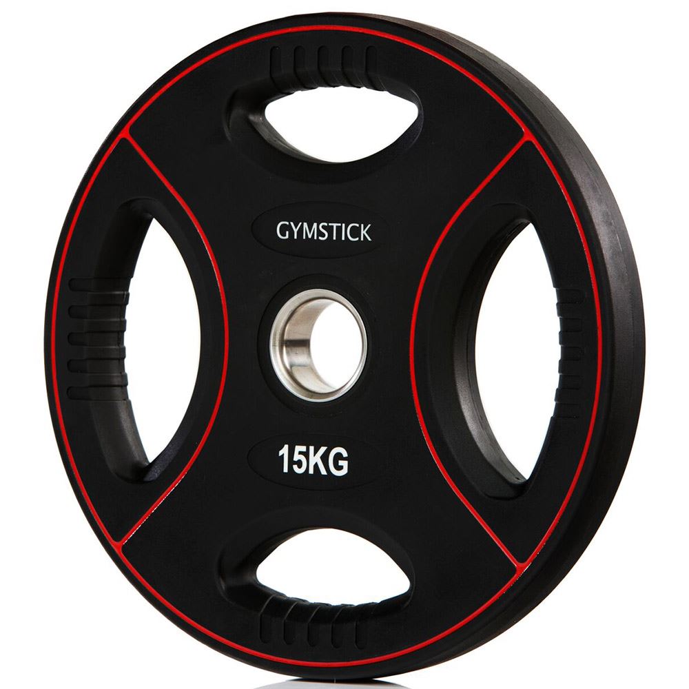Gymstick Pro PU Weight Plate 50 mm, Vektskiver PU