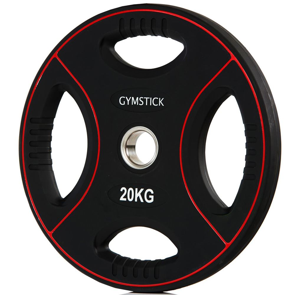 Gymstick Pro PU Weight Plate 50 mm, Vektskiver PU