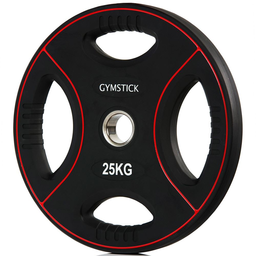Gymstick Pro PU Weight Plate 50 mm, Vektskiver PU