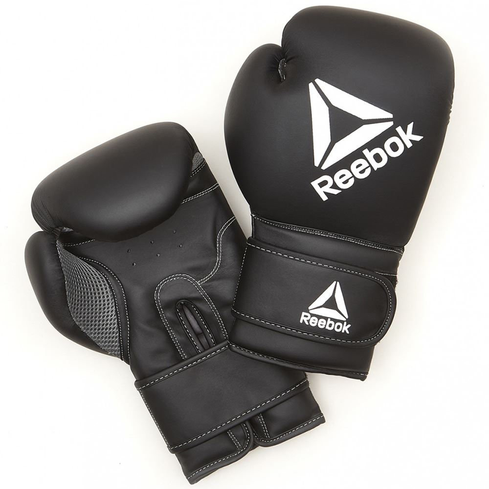 Reebok Retail 16 Oz Boxing Gloves – Black/White Nyrkkeilyhanskat