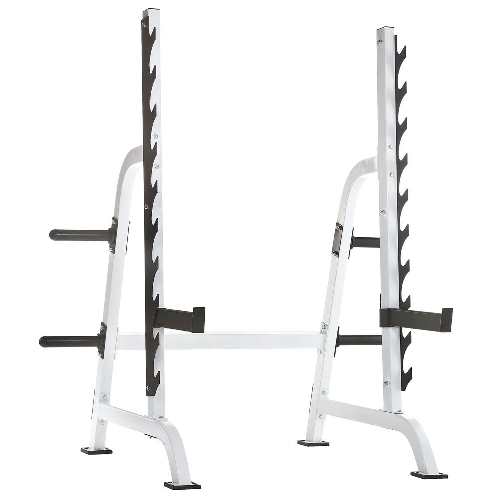 Nordic Fighter Half Rack, Skivstångsställning | Offcourt - Hemmaträning - Bänkar & ställningar - Skivstångsställning | Padelspecialisterna