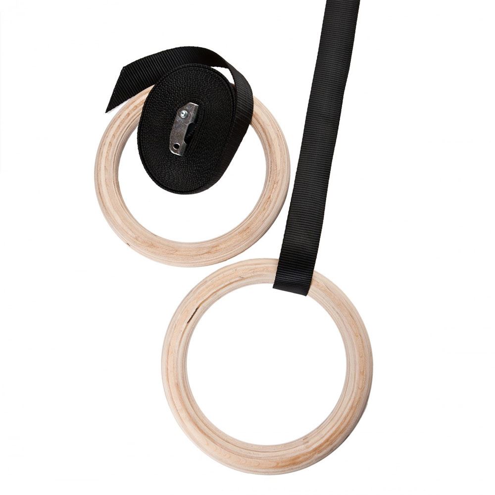 Nordic Fighter Roman Rings Wood Gymrings