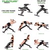 Tunturi Fitness CT80 Core Trainer, Træningsbænke