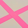 vidaXL Uppblåsbar gymnastikmatta med pump 700x100x10 cm PVC rosa