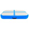 vidaXL Uppblåsbar gymnastikmatta med pump 60x100x20 cm PVC blå