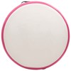 vidaXL Uppblåsbar gymnastikmatta med pump 100x100x15 cm PVC rosa