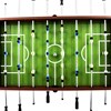 vidaXL Fotbollsbord stål 60 kg 140x74,5x87,5 cm brun