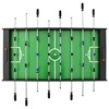 vidaXL Fotbollsbord hopfällbart 121x61x80 cm svart