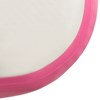 vidaXL Uppblåsbar gymnastikmatta med pump 60x100x15 cm PVC rosa