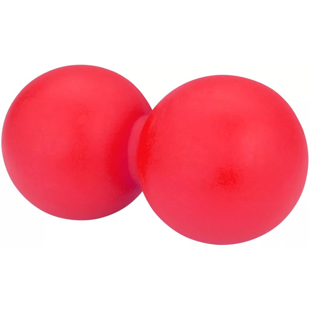vidaXL Lacross-/massageboll dubbel rosa