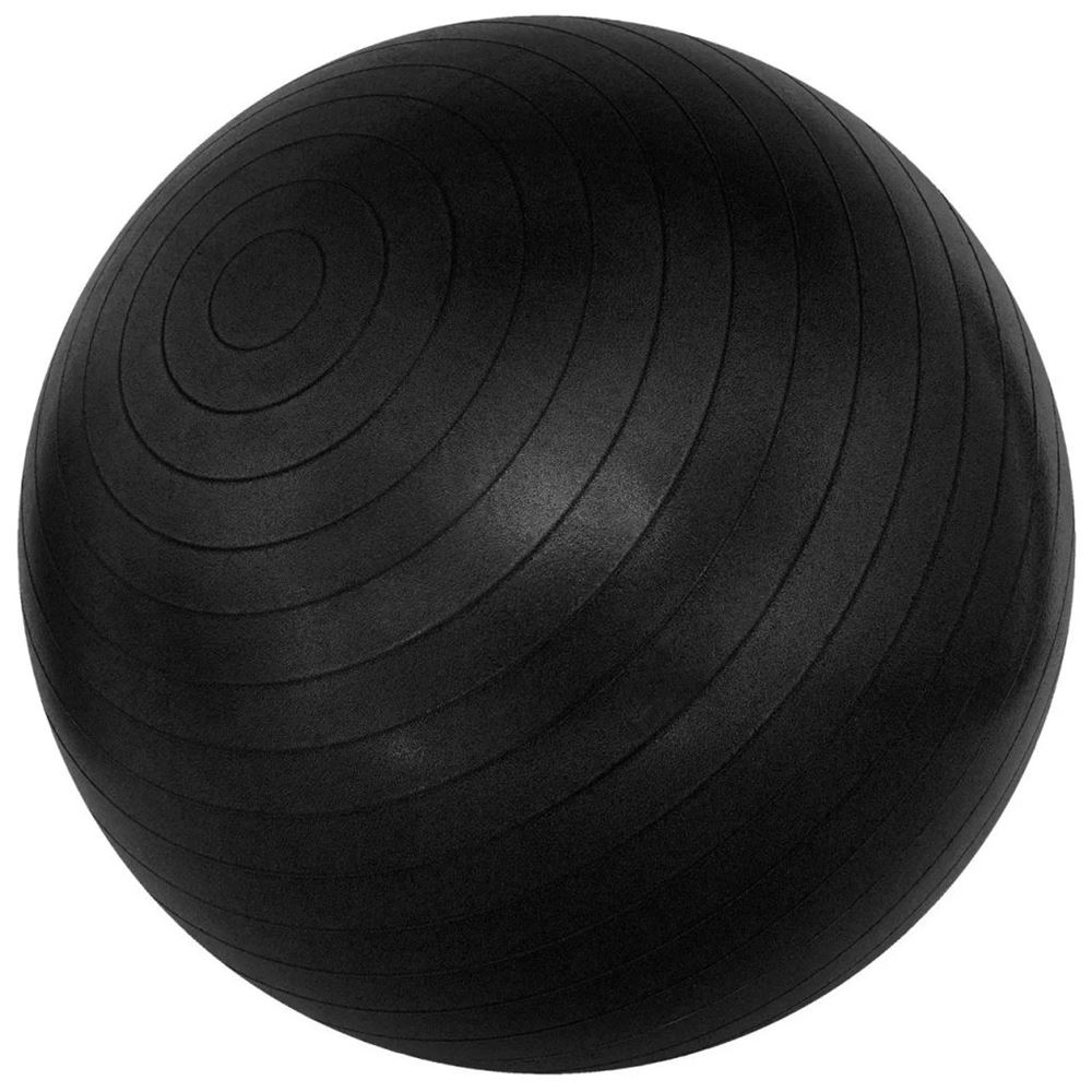vidaXL Fitnessboll med pump 65 cm svart
