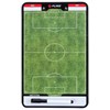 vidaXL Dubbelsidig taktikplatta för fotboll 35x22 cm