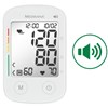 vidaXL Blodtrycksmätare överarm med röstfunktion BU 535 Voice vit