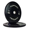 Tunturi Fitness Bumper Plate Black, Vægtskive Bumper