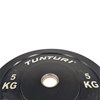 Tunturi Fitness Bumper Plate Black, Vægtskive Bumper